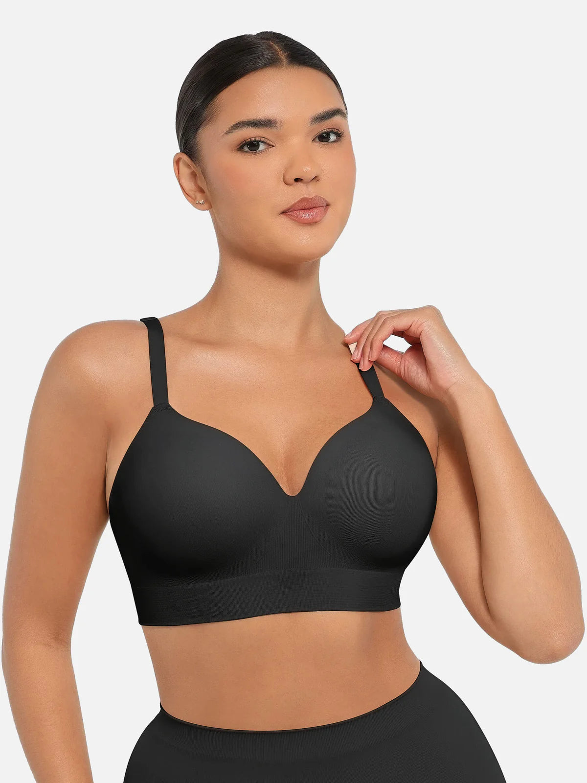 Soutien-gorge push-up sans armatures